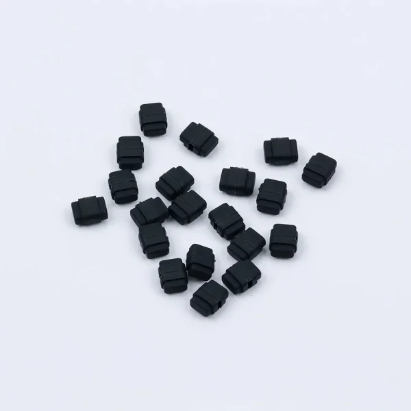 Insert en silicone noir d'amortissement pour clavier mécanique Keymyboard