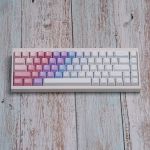 Clavier mécanique TOFU65 2.0 avec keycaps ePBT Dreamscape aux tons pastel